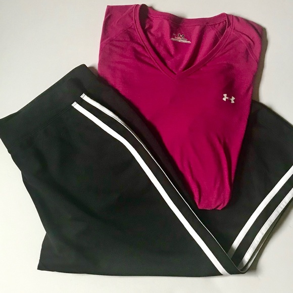 🍍TEK GEAR Workout Capri pants SZ: Med - Picture 2 of 7